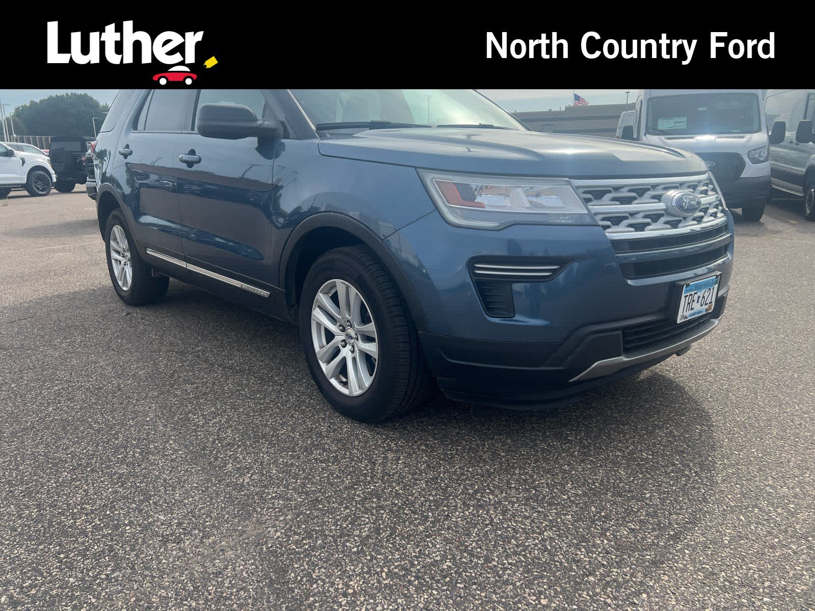 Certified 2019 Ford Explorer XLT w/ Class III Trailer Tow Package AWD/4WD image 1