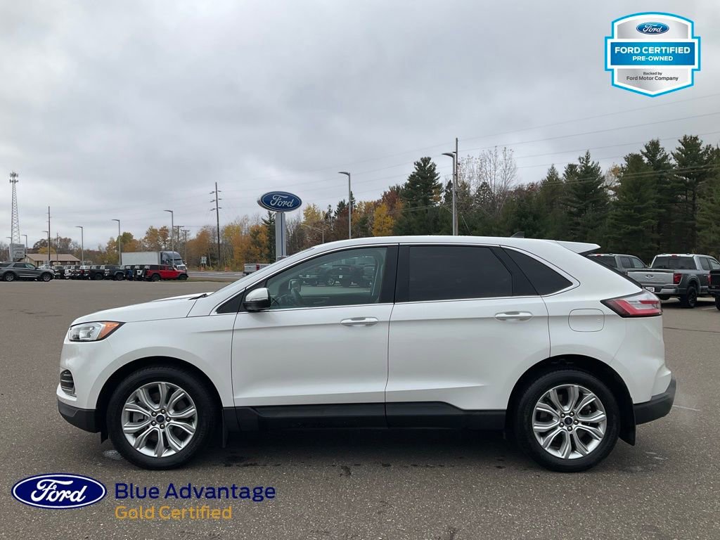 Certified 2021 Ford Edge Titanium w/ Class II Trailer Tow Package image 26