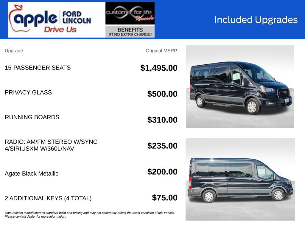 Certified 2024 Ford Transit 350 XLT RWD image 4