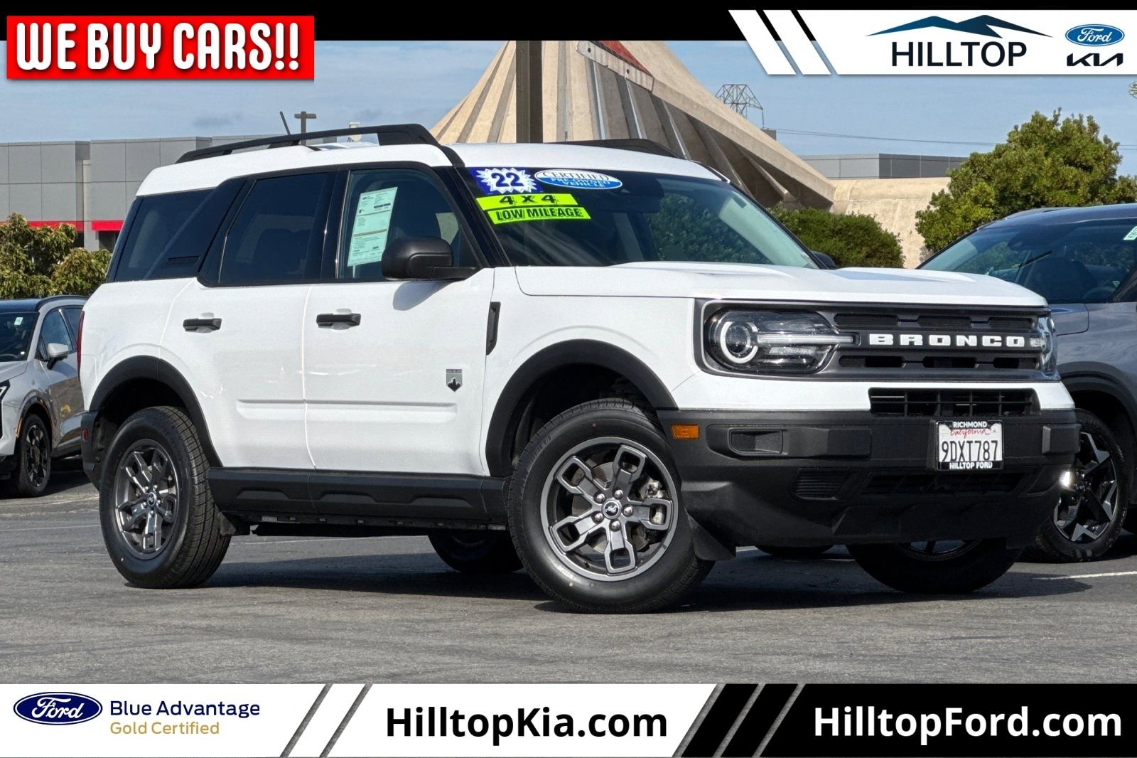 Certified 2022 Ford Bronco Sport Big Bend