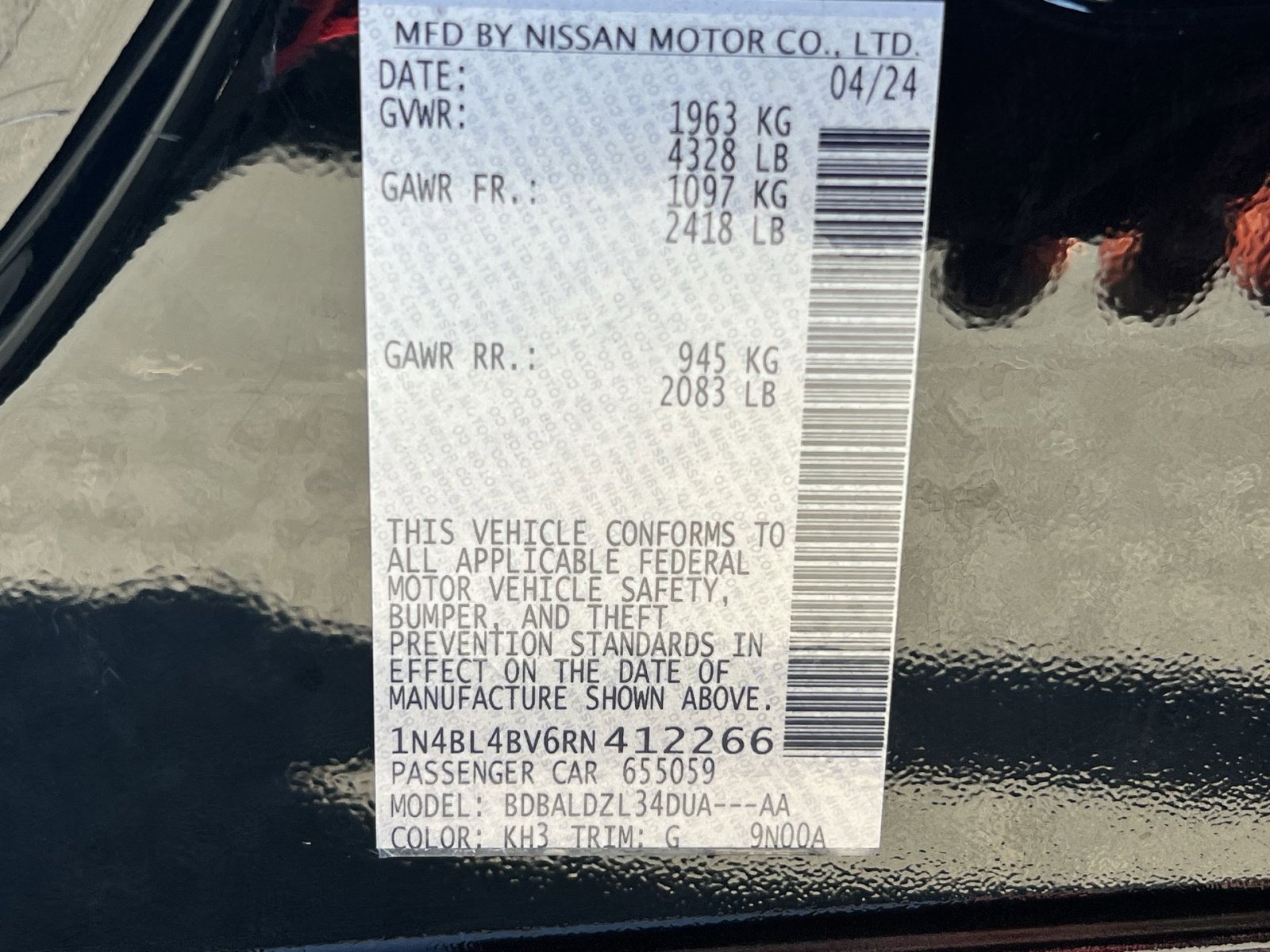 Used 2024 Nissan Altima 2.5 S FWD image 36