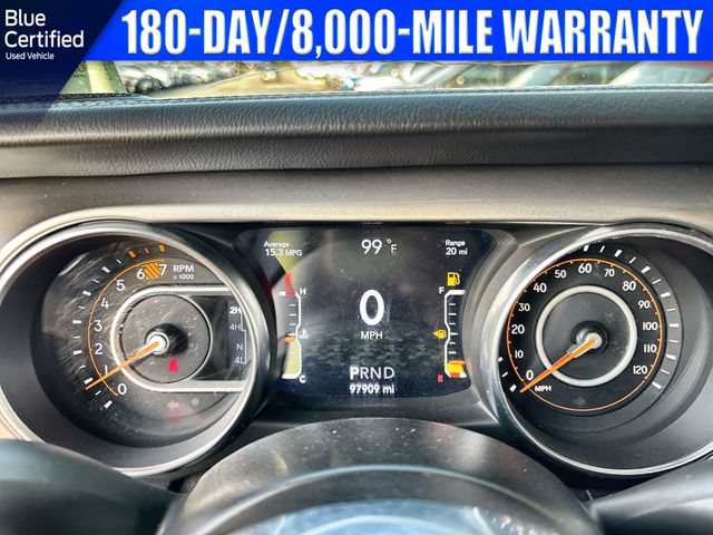 Used 2020 Jeep Wrangler Unlimited Sahara w/ Uconnect 4C Nav & Sound Group AWD/4WD image 24