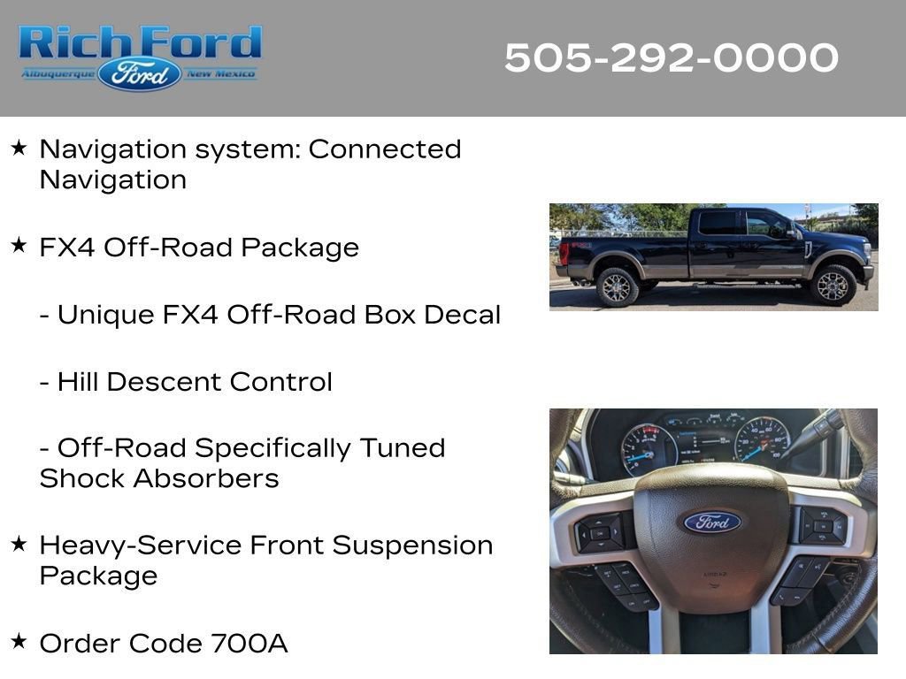 Certified 2022 Ford F250 King Ranch w/ FX4 Off-Road Package AWD/4WD image 12