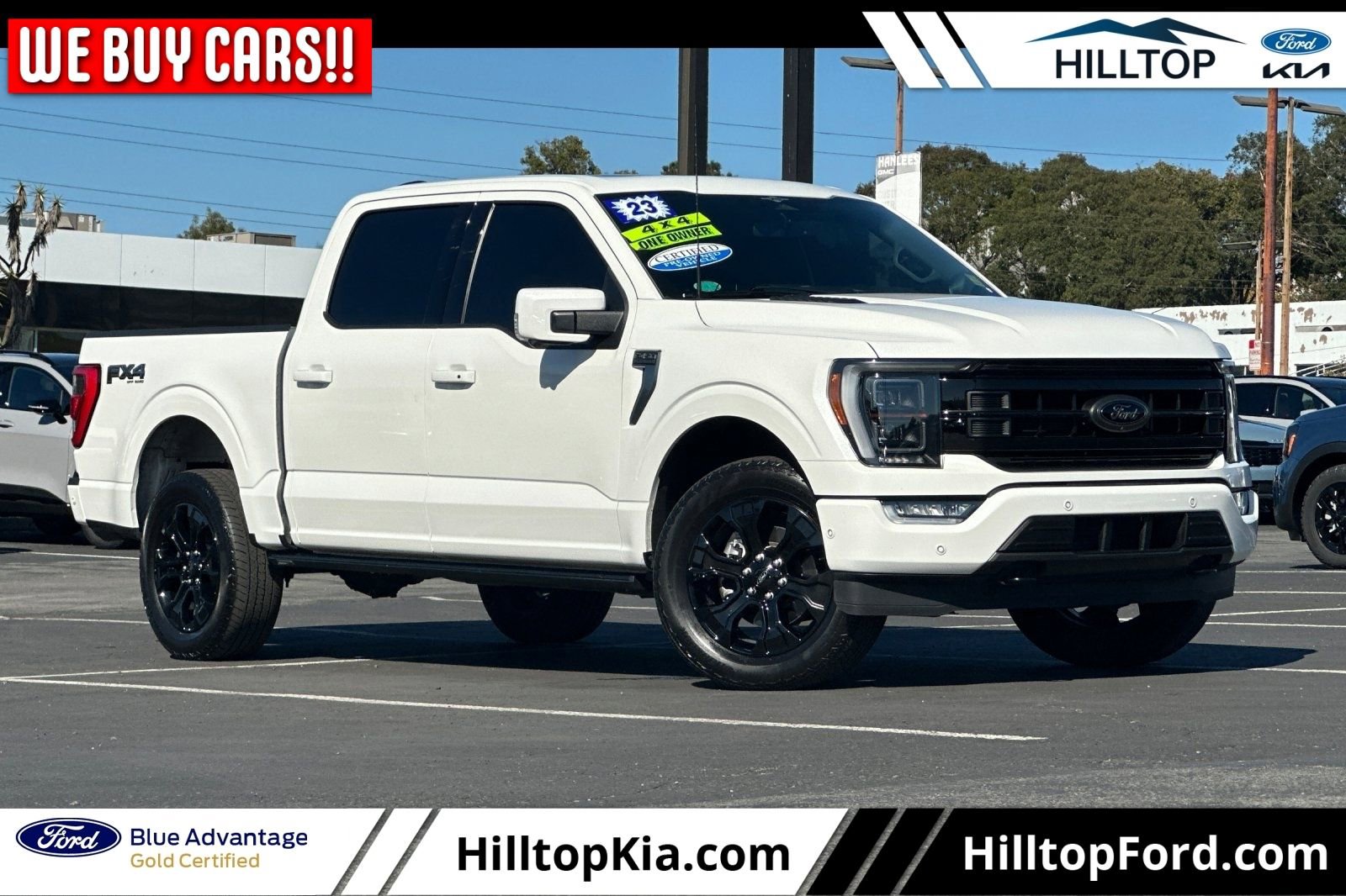 Certified 2023 Ford F150 Platinum w/ Equipment Group 701A High