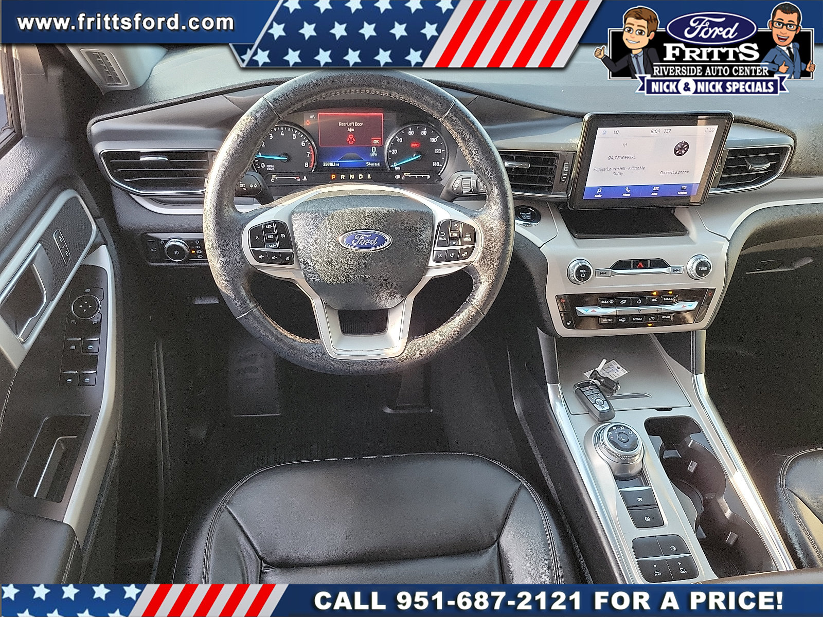 Certified 2023 Ford Explorer XLT w/ Equipment Group 202A RWD image 5