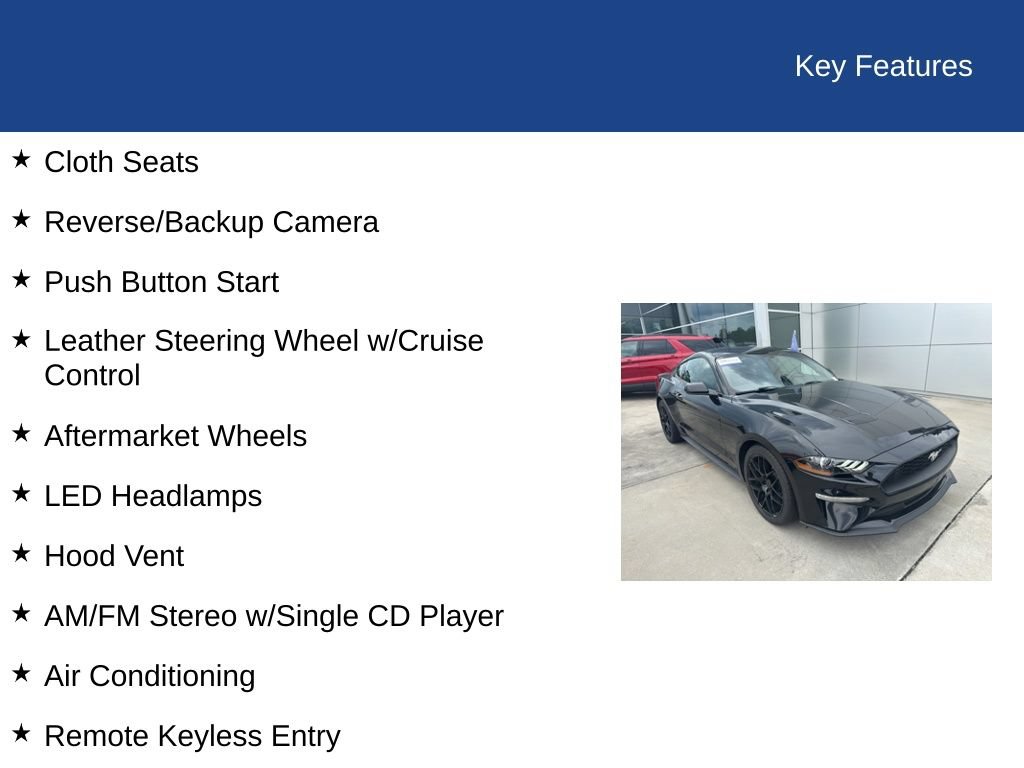 Certified 2018 Ford Mustang Coupe RWD image 28