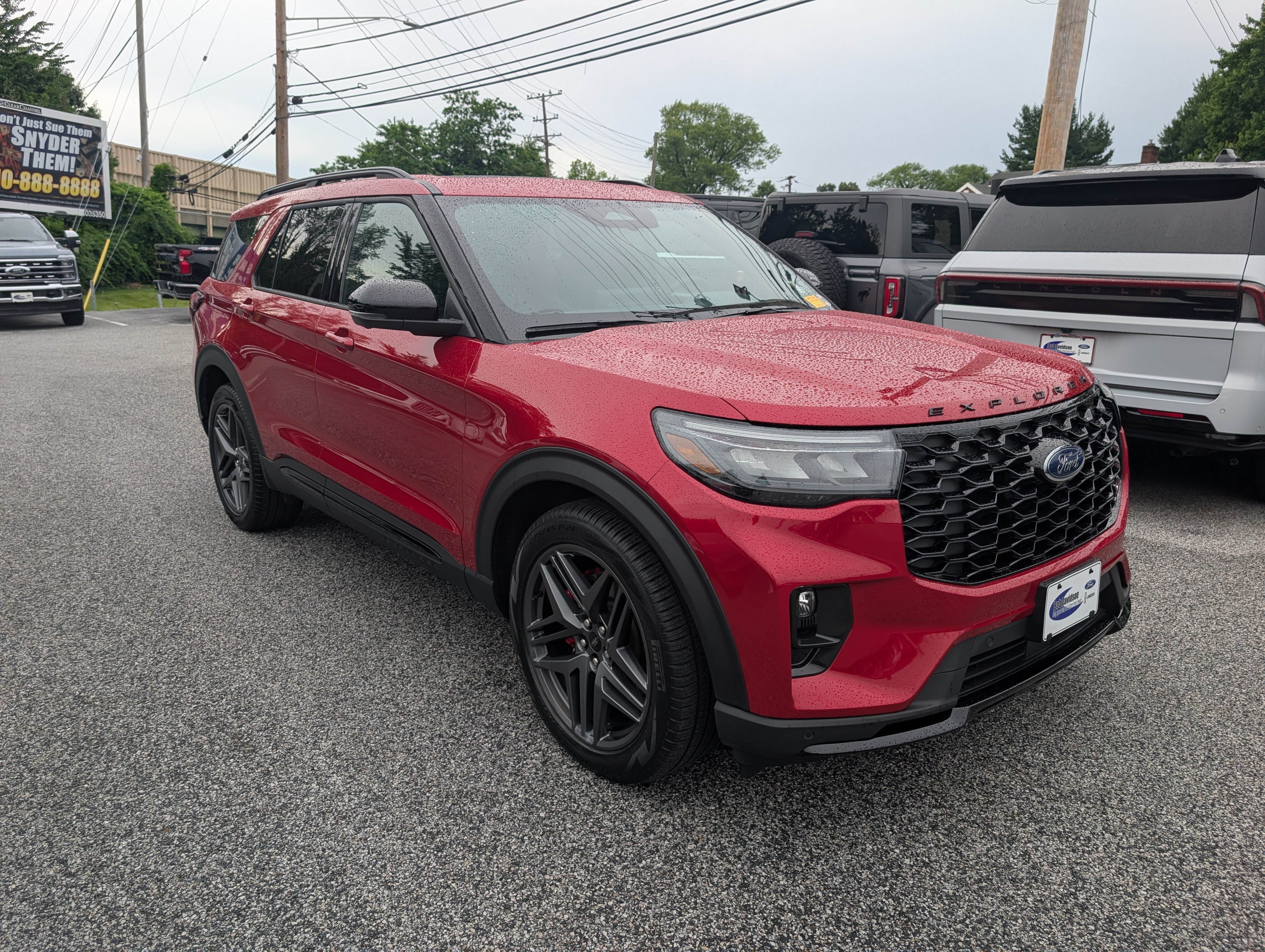 Certified 2025 Ford Explorer ST w/ Sun And Sound Package AWD/4WD image 9