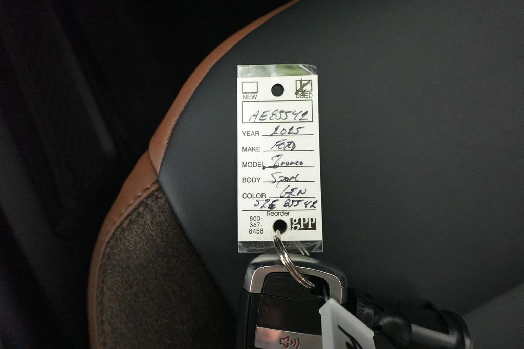 Certified 2025 Ford Bronco Sport Outer Banks w/ Outer Banks Tech Package+ image 33