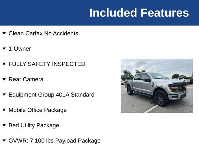 Certified 2025 Ford F150 Tremor w/ Bed Utility Package AWD/4WD image 5