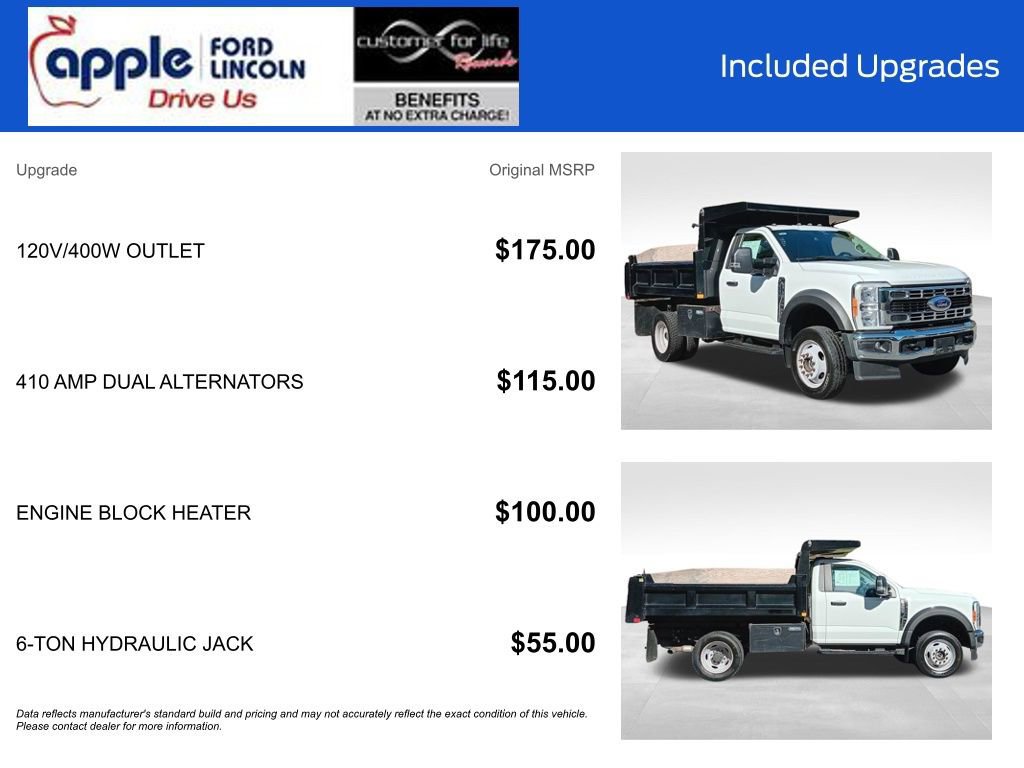 Certified 2023 Ford F550 4x4 Regular Cab Super Duty image 9