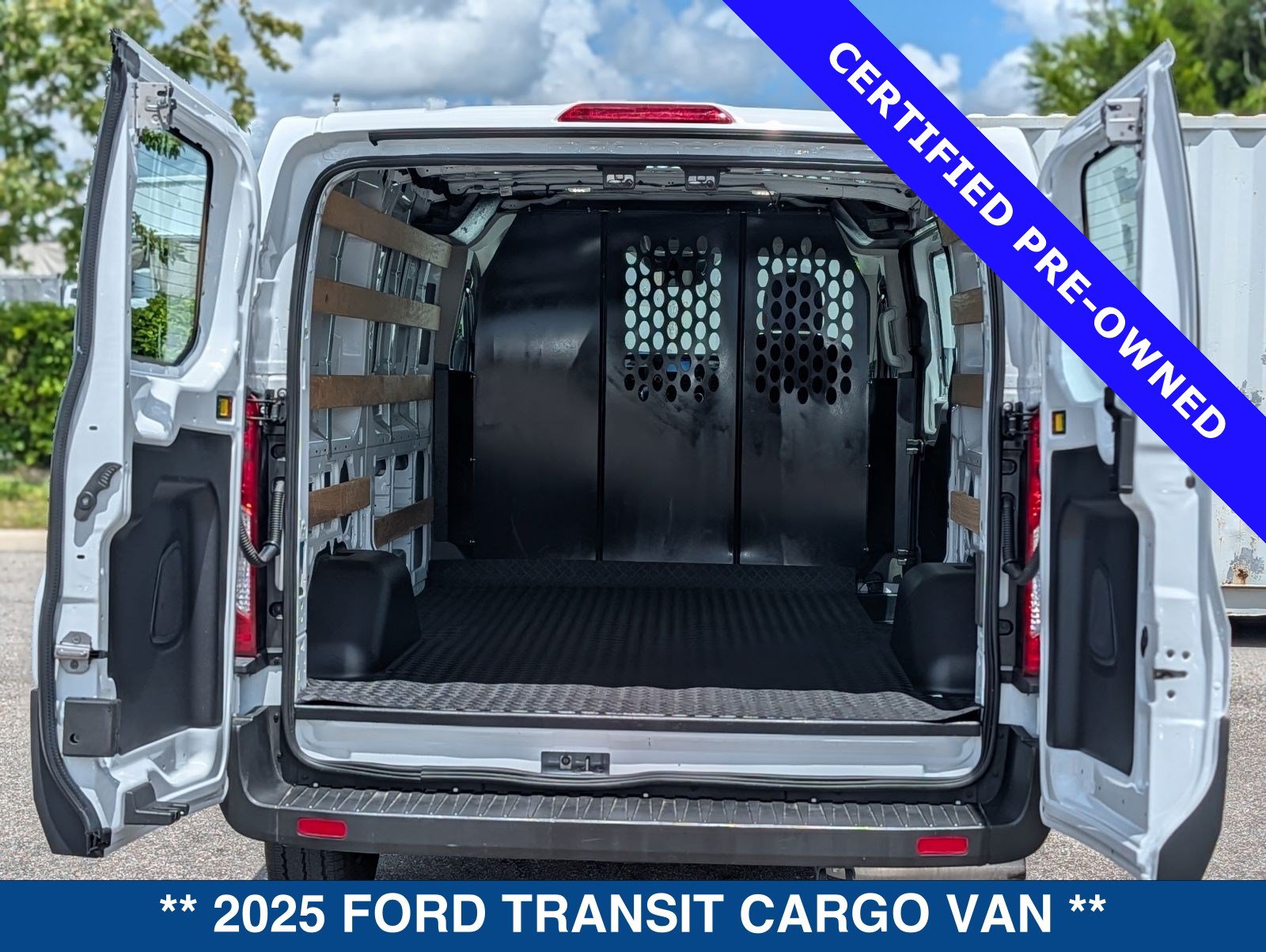 Certified 2025 Ford Transit 250 Low Roof w/ Exterior Upgrade Package RWD image 14
