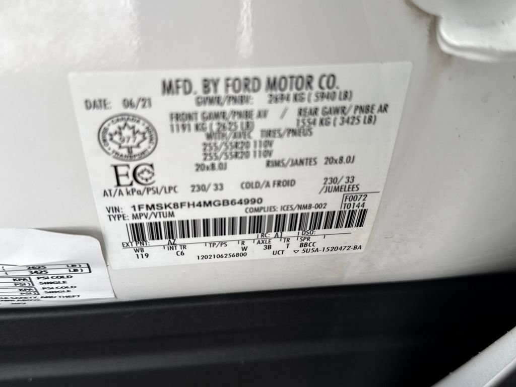 Certified 2021 Ford Explorer Limited image 17