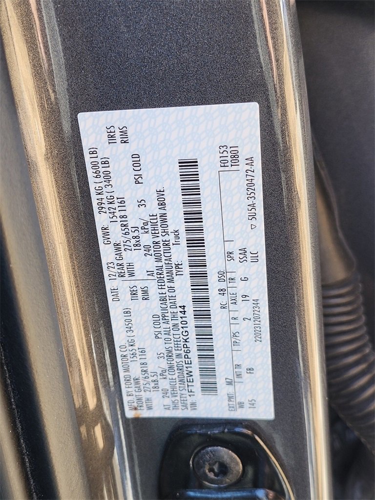 Certified 2023 Ford F150 XLT w/ Equipment Group 302A High image 33