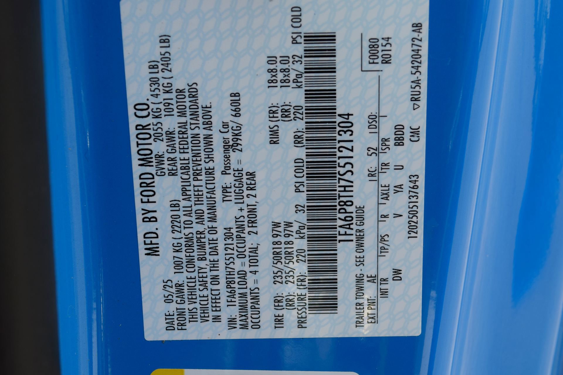 Certified 2025 Ford Mustang Coupe image 26