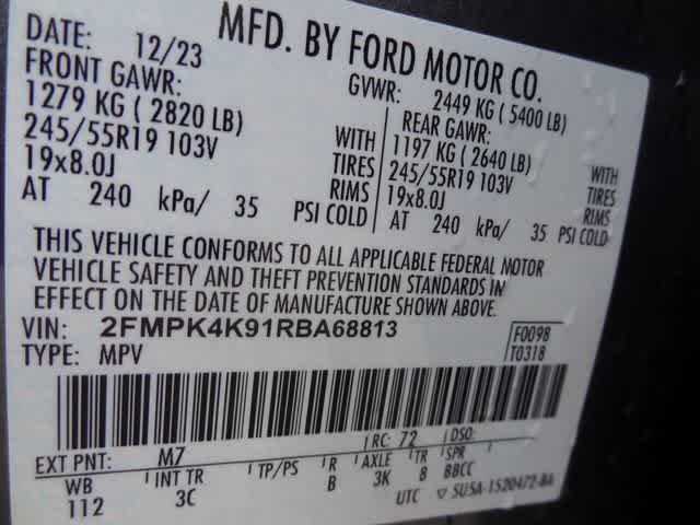 Certified 2024 Ford Edge Titanium AWD/4WD image 44