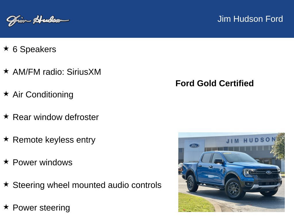 Certified 2024 Ford Ranger XLT w/ Technology Package AWD/4WD image 13