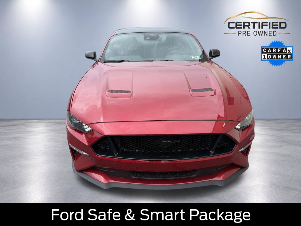 Certified 2021 Ford Mustang GT Premium w/ Carbon Sport Interior Package RWD image 6