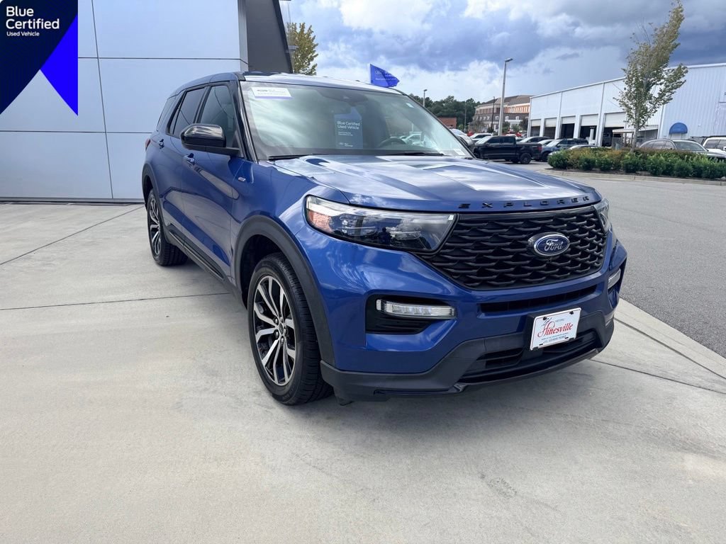 Certified 2022 Ford Explorer ST-Line w/ Class IV Trailer Tow Package AWD/4WD image 1
