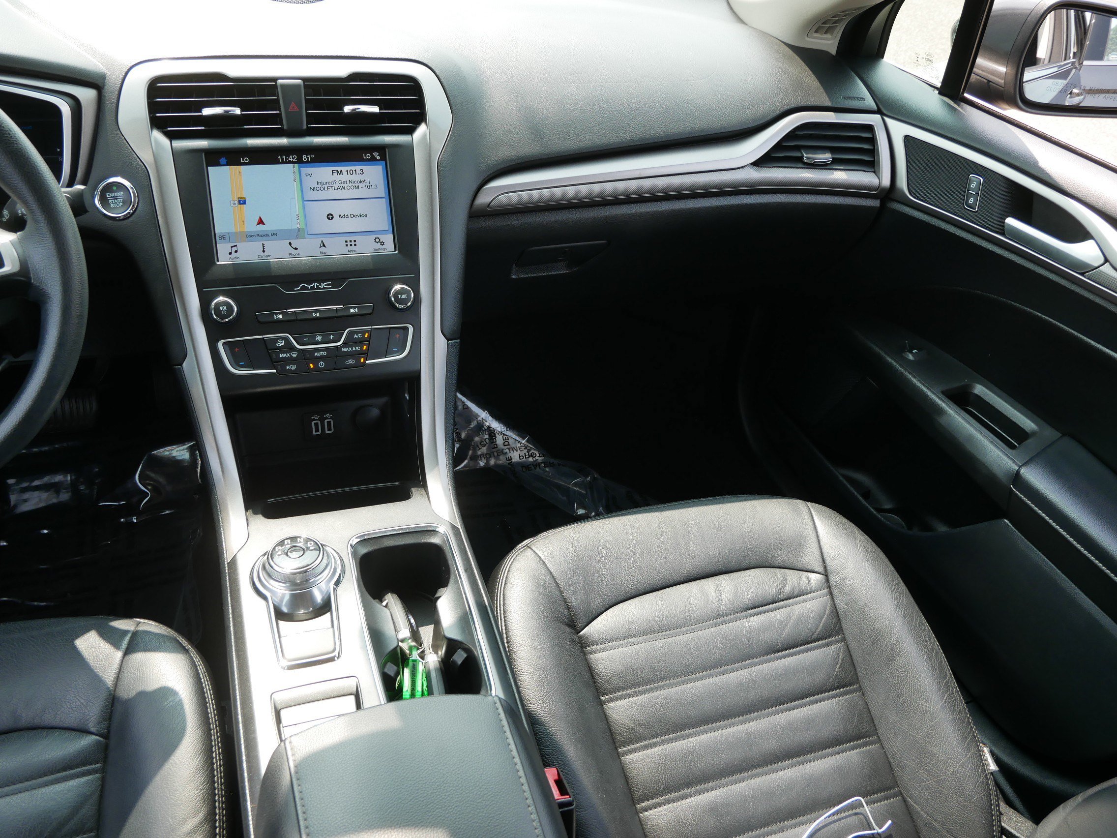 Certified 2019 Ford Fusion SE FWD image 11