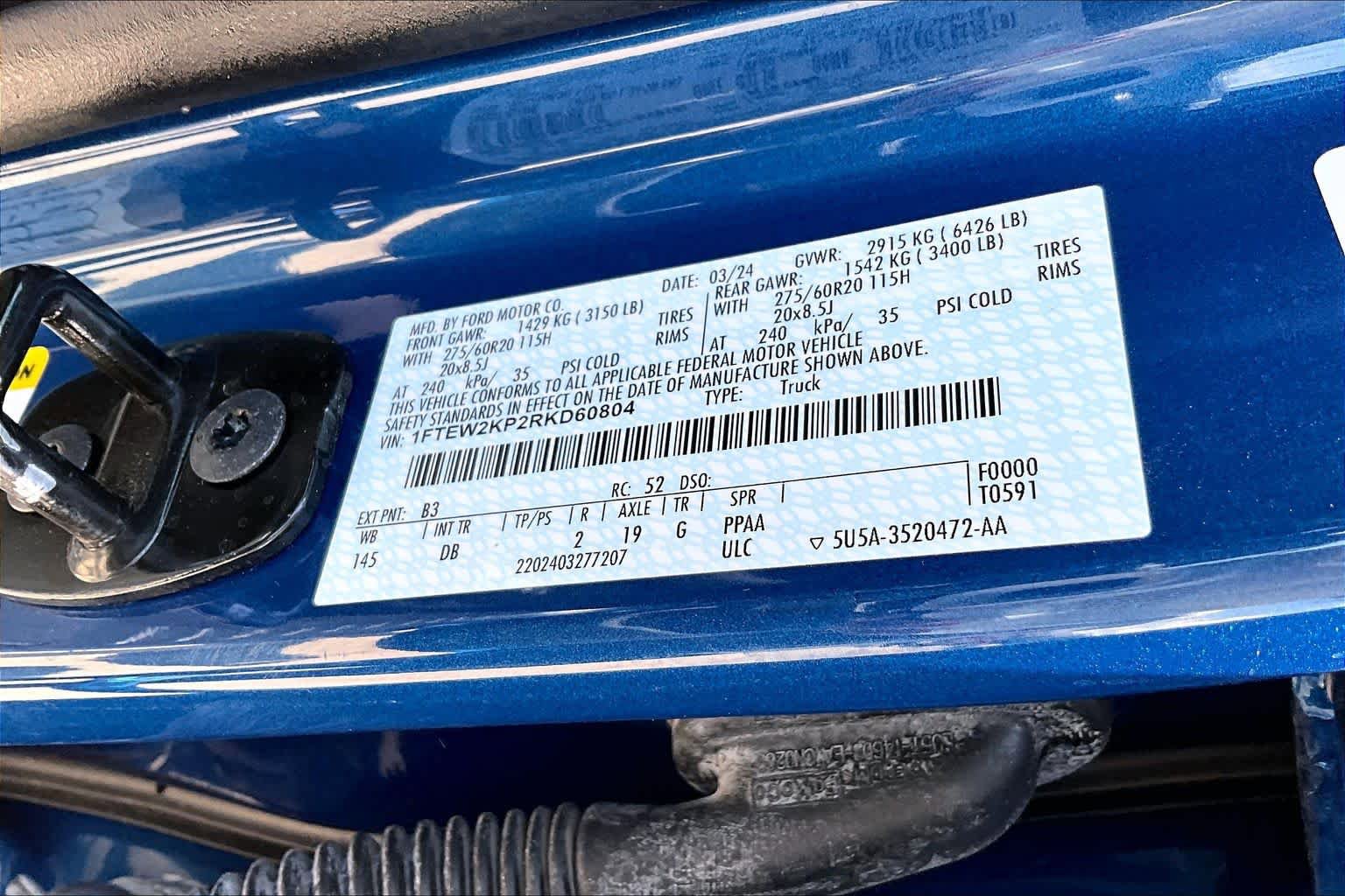 Certified 2024 Ford F150 STX RWD image 33