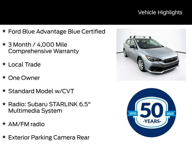 Used 2022 Subaru Impreza 2.0i AWD/4WD image 6