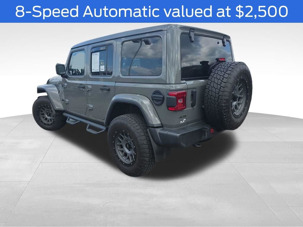 Used 2021 Jeep Wrangler Unlimited Sahara AWD/4WD image 7