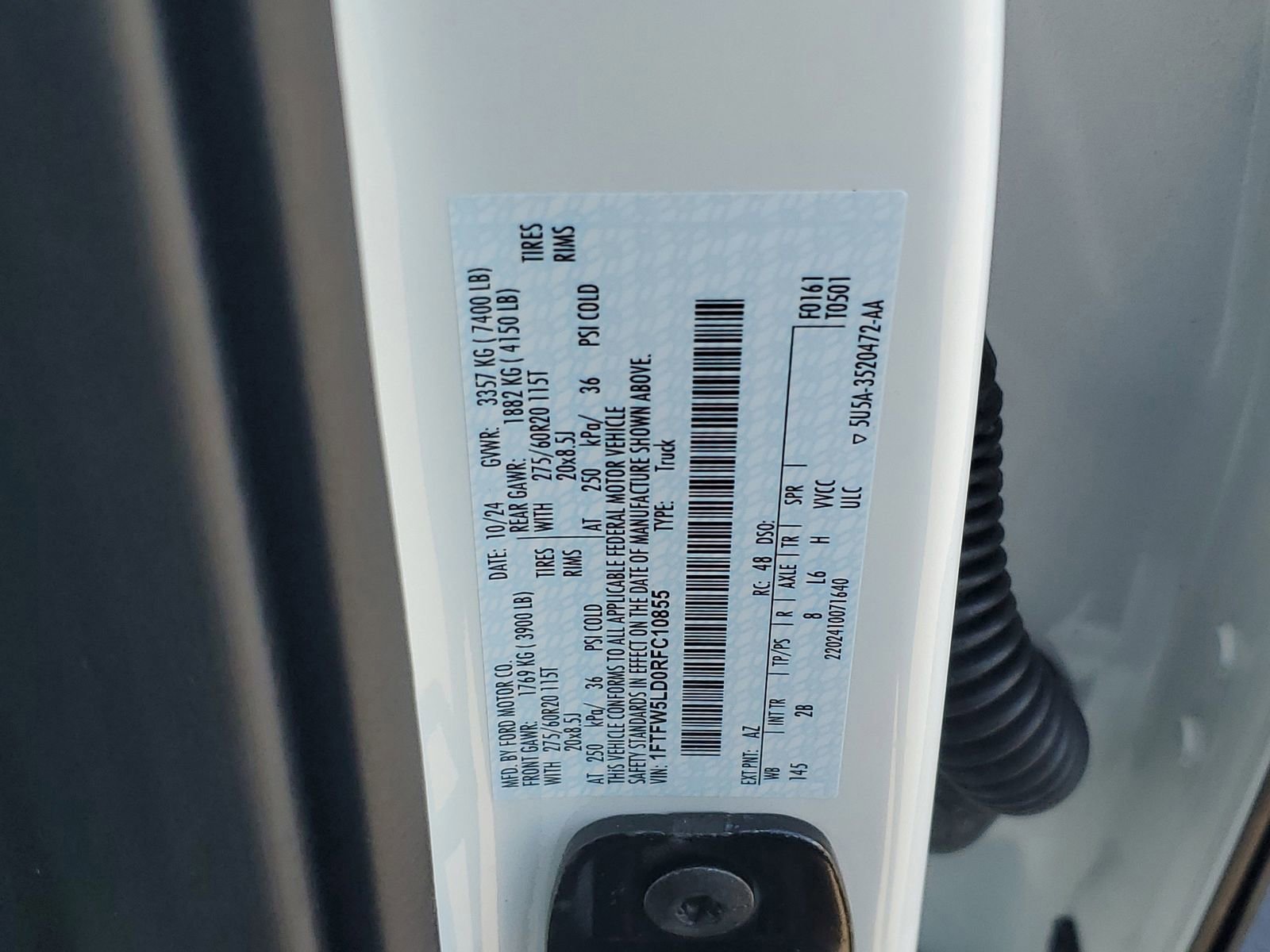 Certified 2024 Ford F150 Lariat w/ Equipment Group 502A High AWD/4WD image 32