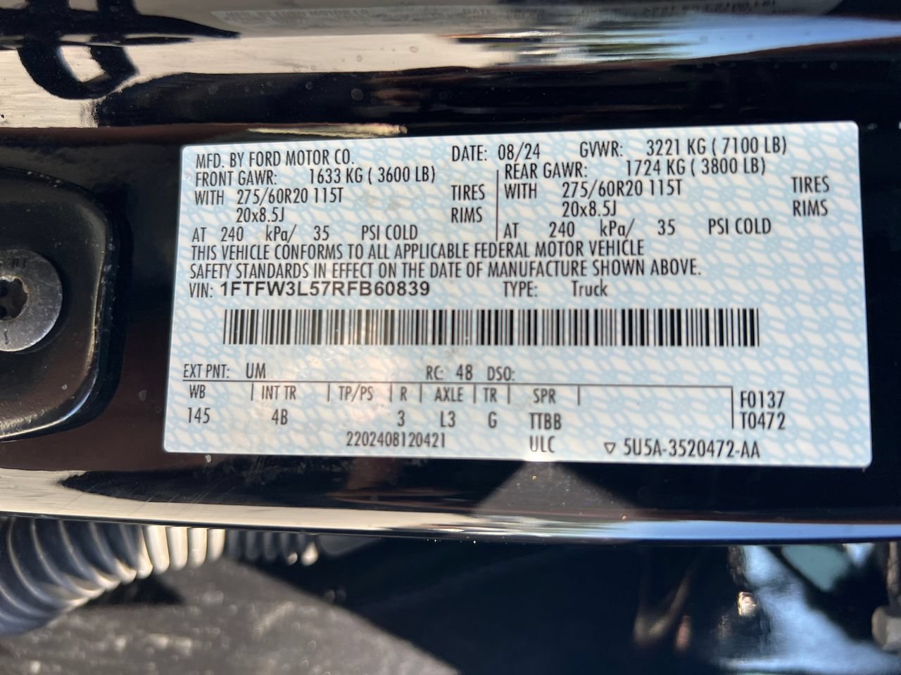 Certified 2024 Ford F150 XLT w/ Equipment Group 303A High AWD/4WD image 35