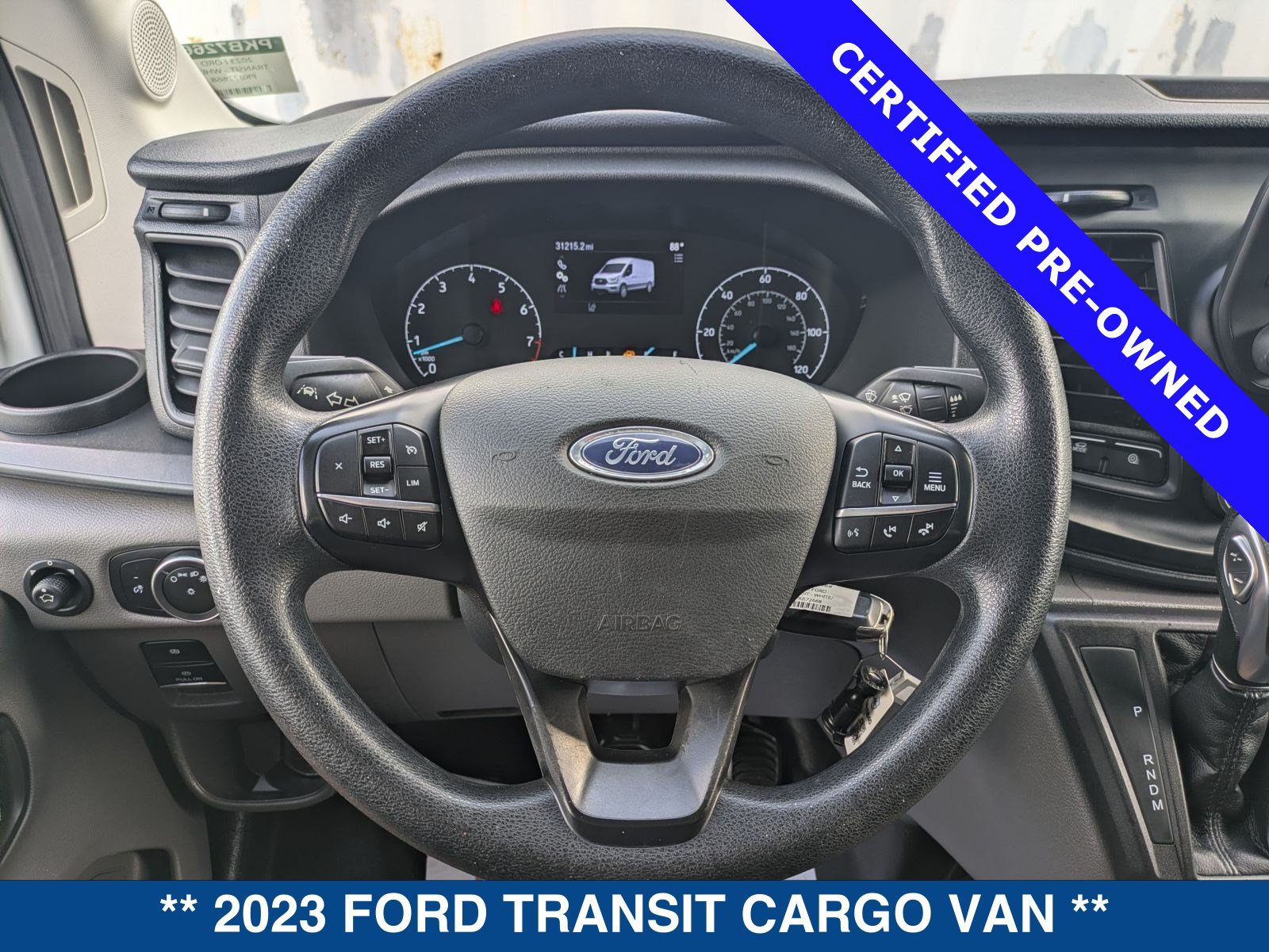 Certified 2023 Ford Transit 250 Medium Roof RWD image 25