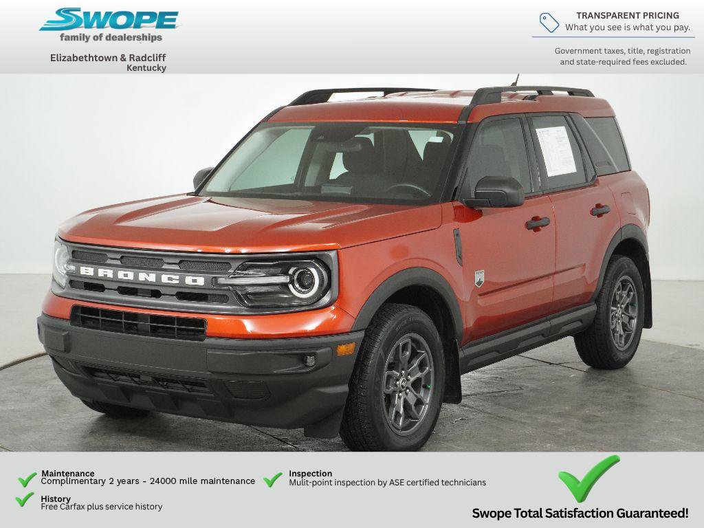 Certified 2023 Ford Bronco Sport Big Bend w/ Convenience Package AWD/4WD image 10