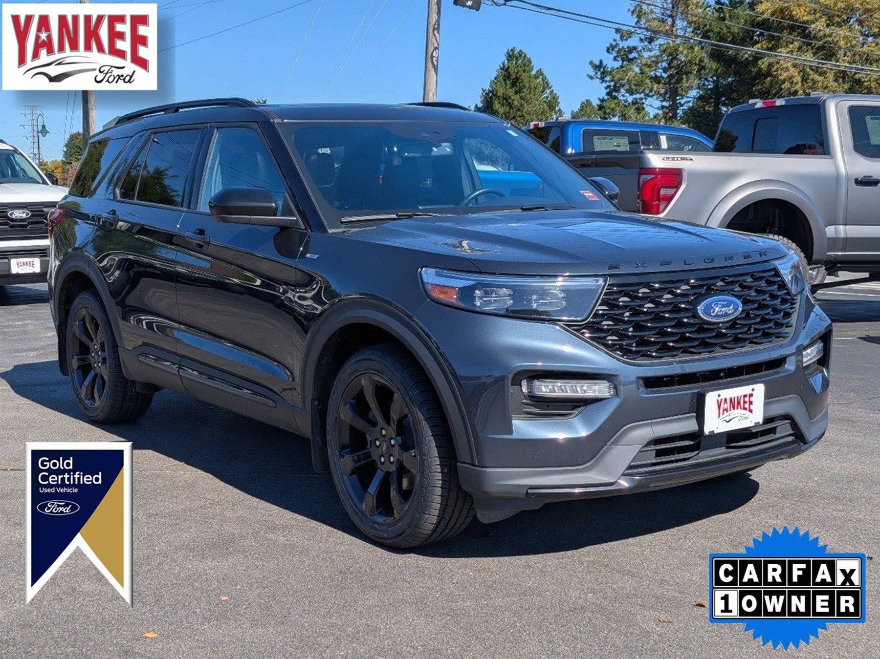 Certified 2023 Ford Explorer ST-Line w/ Class IV Trailer Tow Package AWD/4WD image 1