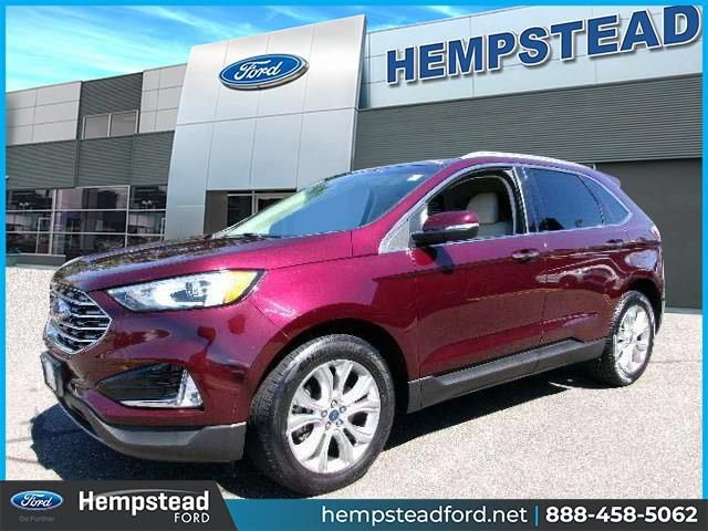 Certified 2019 Ford Edge Titanium w/ Cold Weather Package AWD/4WD image 1
