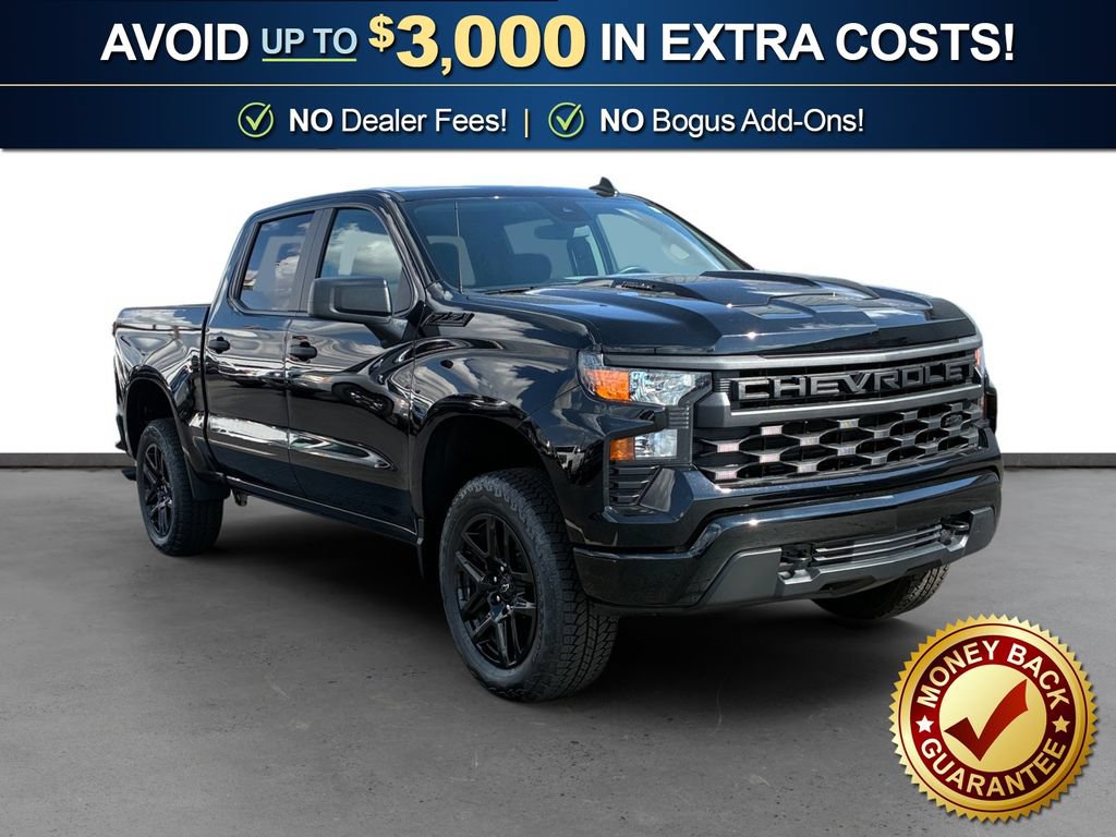 Used 2026 Chevrolet Silverado 1500 Custom Trail Boss w/ Turbomax Blackout Package AWD/4WD image 10