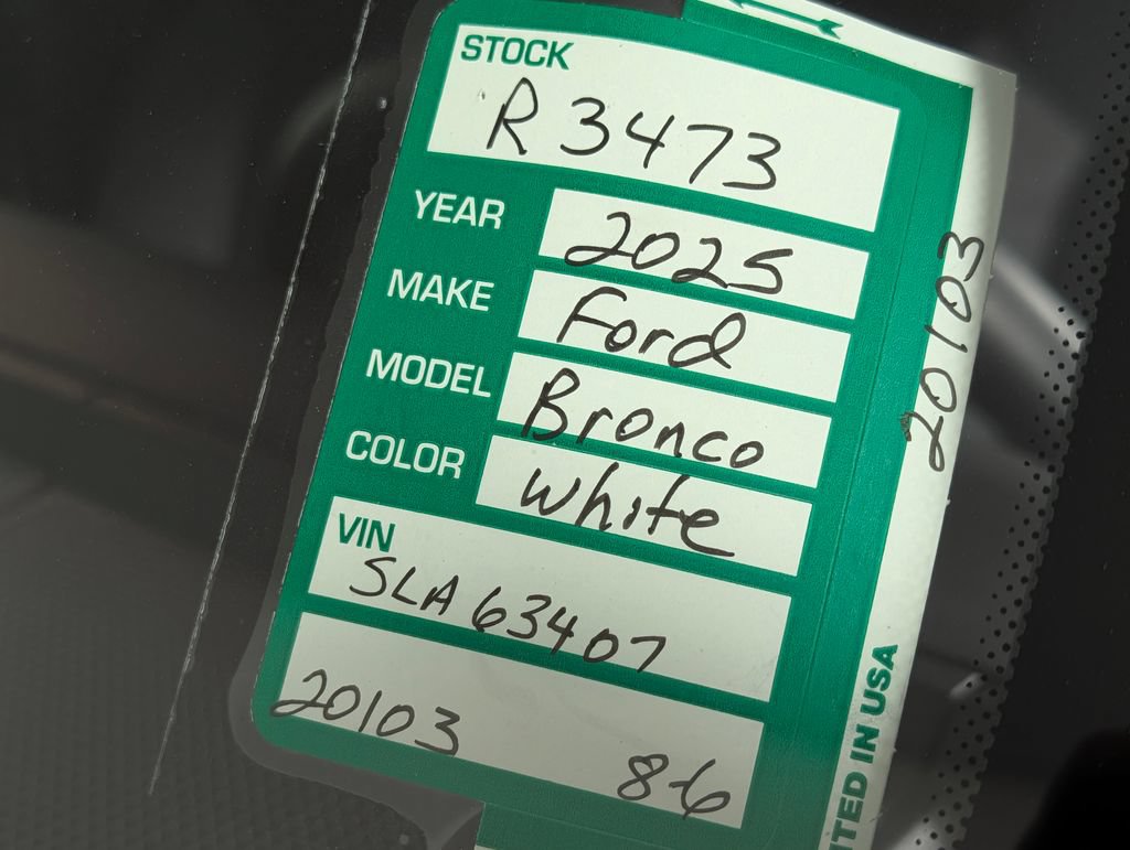Certified 2025 Ford Bronco Big Bend AWD/4WD image 30