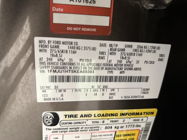 Certified 2019 Ford Expedition XLT RWD image 30