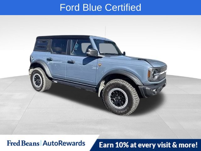 Certified 2023 Ford Bronco Badlands w/ Sasquatch Package AWD/4WD image 1