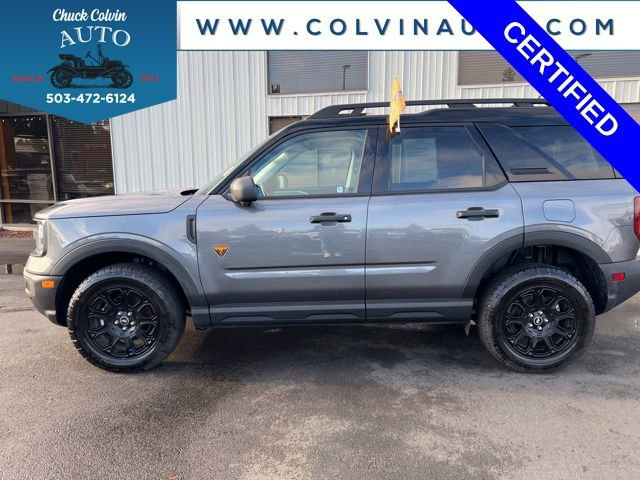 Certified 2025 Ford Bronco Sport Badlands w/ Badlands Tech Package image 3