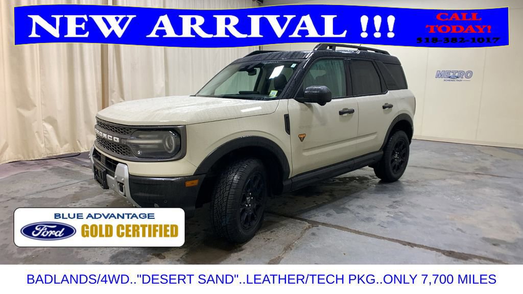 Certified 2025 Ford Bronco Sport Badlands w/ Badlands Tech Package image 2
