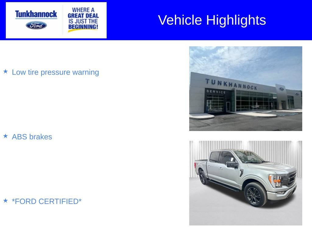 Certified 2022 Ford F150 XLT w/ Equipment Group 302A High AWD/4WD image 6