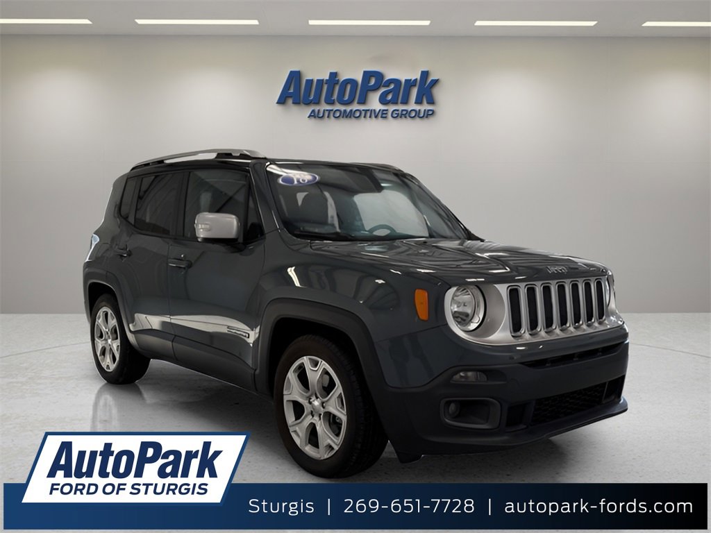Used 2018 Jeep Renegade Limited w/ UConnect 8.4 Nav Group image 1
