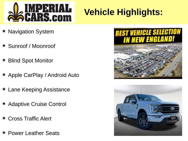 Certified 2023 Ford F150 Lariat w/ Equipment Group 502A High image 11
