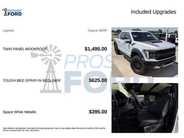 Certified 2025 Ford F150 Raptor AWD/4WD image 3