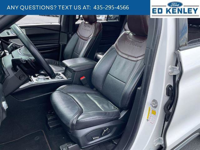 Certified 2020 Ford Explorer Platinum w/ Premium Technology Package AWD/4WD image 3