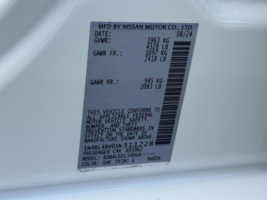 Used 2025 Nissan Altima 2.5 S FWD image 28