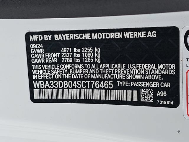 Used 2025 BMW 430i Convertible w/ Premium Package RWD image 36