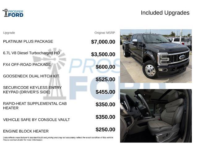 Certified 2026 Ford F450 Platinum w/ Platinum Plus Package AWD/4WD image 3