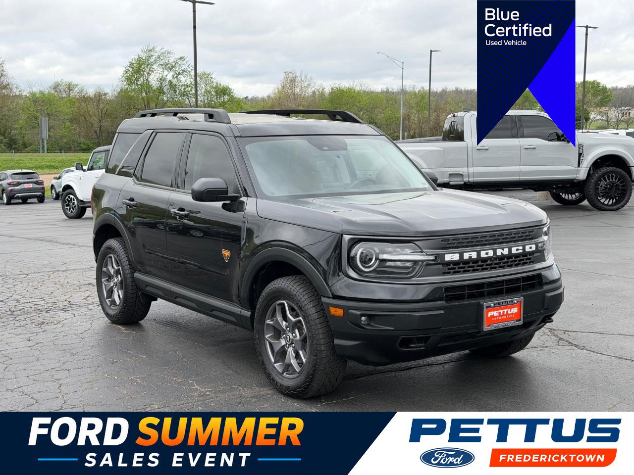 Certified 2023 Ford Bronco Sport Badlands w/ Premium Package