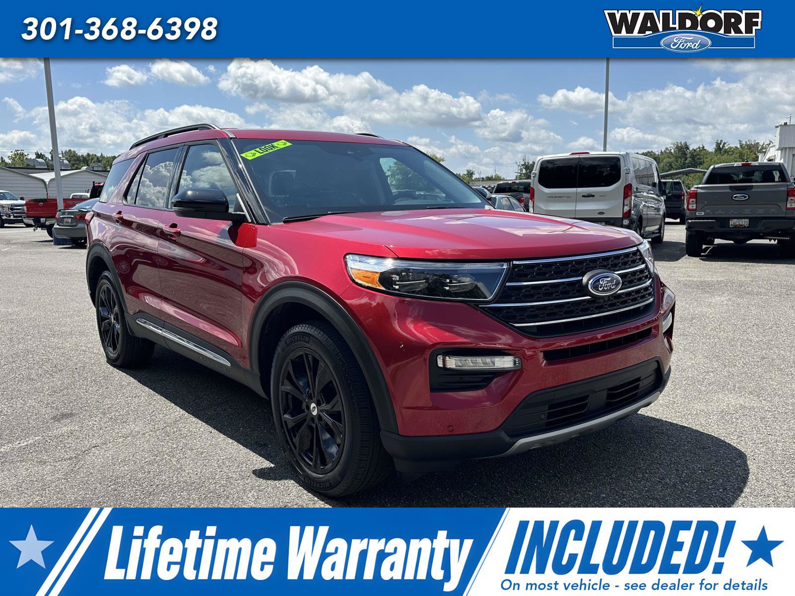 Certified 2024 Ford Explorer XLT w/ Equipment Group 202A