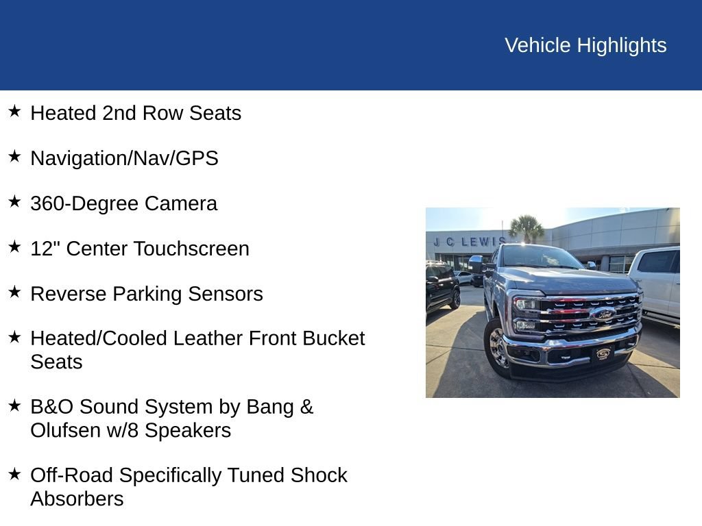 Certified 2024 Ford F250 Lariat w/ Chrome Package AWD/4WD image 16