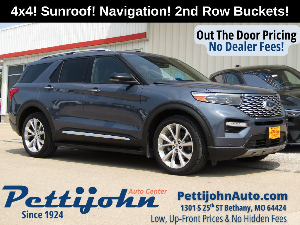 Certified 2021 Ford Explorer Platinum w/ Equipment Group 601A